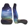 Dwrepo Starry Sky Print Car Seat Covers Washable Car Front Seat Covers Set of 2 Universal Auto Front Seats Protector Interior Covers Fits for Car Auto Accessories view 4