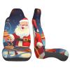 Dwrepo Merry Christmas Print Car Seat Covers Washable Car Front Seat Covers Set of 2 Universal Auto Front Seats Protector Interior Covers Fits for Car Auto Accessories view 4