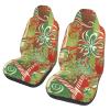 Dwrepo Merry Christmas Print Car Seat Covers Washable Car Front Seat Covers Set of 2 Universal Auto Front Seats Protector Interior Covers Fits for Car Auto Accessories view 1