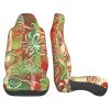 Dwrepo Merry Christmas Print Car Seat Covers Washable Car Front Seat Covers Set of 2 Universal Auto Front Seats Protector Interior Covers Fits for Car Auto Accessories view 4