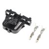 elpart 1-20 Kit 2 Pin Way 1.5 mm Male Female Auto Electrical Plug Trunk License Plate Light Connector with Pin 1J0971972 3B0972712 - #elPart2317910 (Color: Female Set/Package: 5Sets) view 1