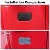 Voodonala for Jeep JK Rear License Plate Deletion Panel Bracket Delet for 2007-2018 Jeep JK JKU Exterior Accessories, US Flag 1PC view 2