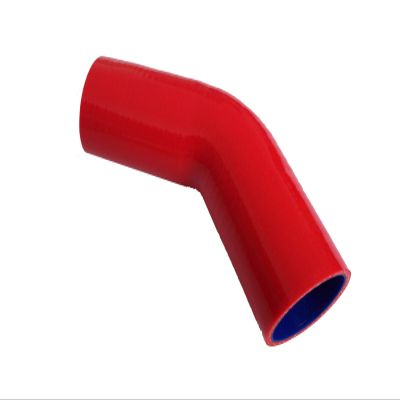 JOIUYOLJ 45 degree elbow Silicone Hose Coupler ID 2 3/8" inch60mmfor Universal Turbo Intercooler Direct Air Intake Pipe Reinforced 4-Ply 5.4mm (45-ID60)