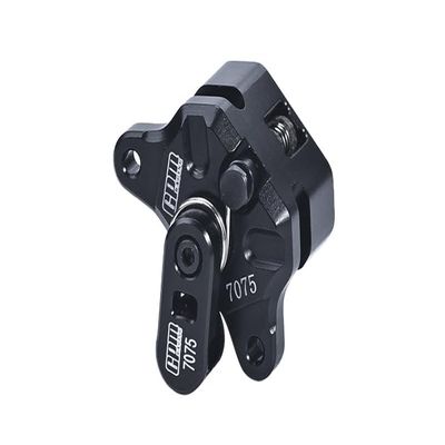 Aluminum 7075 Front Brake Disc Caliper for LOSI 1:4 Promoto-MX Motorcycle Dirt Bike RTR FXR LOS06000 LOS06002 Upgrade Parts - Black