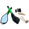 KaftKO Motorbike Mirrors,for Yamaha XT660 TMAX-500 TMAX-530 XP500 XP530 YZ80 YZ85 YZ125 YZ250F Motorcycle Mirrors Moto Side Rearview Mirrors Aluminum Mirror view 1