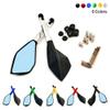 KaftKO Motorbike Mirrors,for Yamaha XT660 TMAX-500 TMAX-530 XP500 XP530 YZ80 YZ85 YZ125 YZ250F Motorcycle Mirrors Moto Side Rearview Mirrors Aluminum Mirror view 4