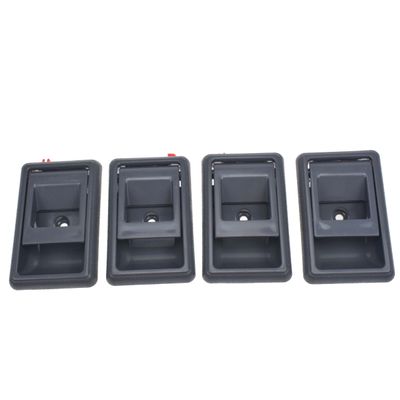 XIBANY car Part 4pcs Grey Inside Door Handle Left Right Set TO1352105 TO1353105 for Toyota Corolla Camry 4Runner Tacoma Pickup for Geo Prizm car Part (Color : 4 Sides)