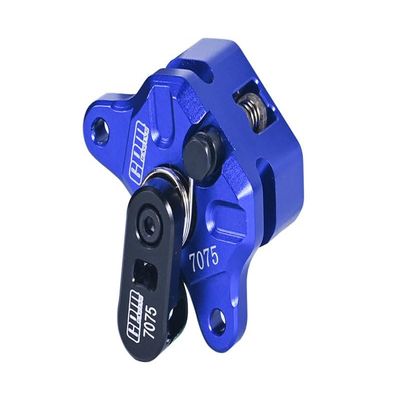 Aluminum 7075 Front Brake Disc Caliper for LOSI 1:4 Promoto-MX Motorcycle Dirt Bike RTR FXR LOS06000 LOS06002 Upgrade Parts - Blue