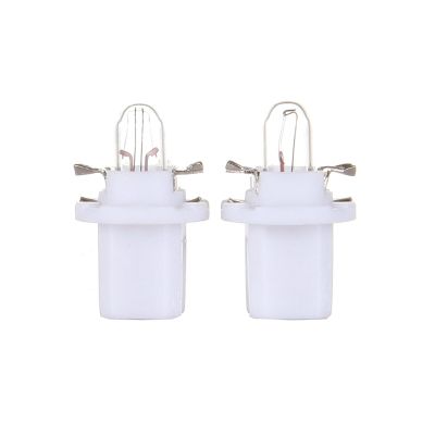 LBRST 6x B8.5D Warm White Neo Wedge Lights Instrument Cluster Dash Panel Lights