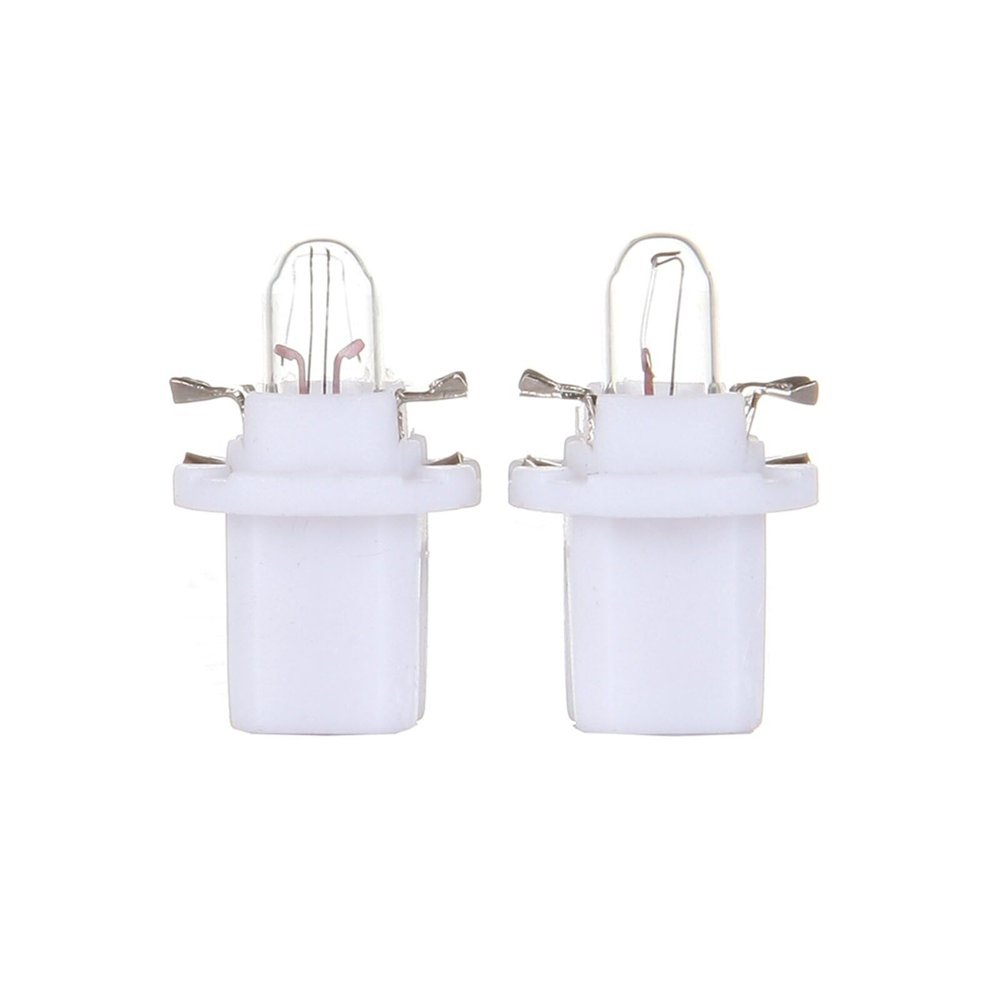 LBRST 6x B8.5D Warm White Neo Wedge Lights Instrument Cluster Dash Panel Lights