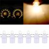LBRST 6x B8.5D Warm White Neo Wedge Lights Instrument Cluster Dash Panel Lights view 3