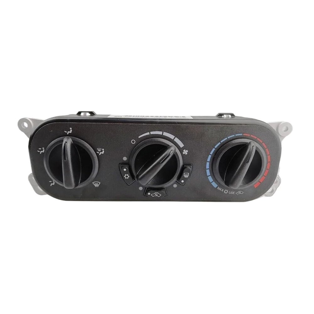 1 Set Black Air Conditioning Switch Heater Control Panel Components Compatible for Jeep Wrangler 2007-2010 OE# 55111840AE