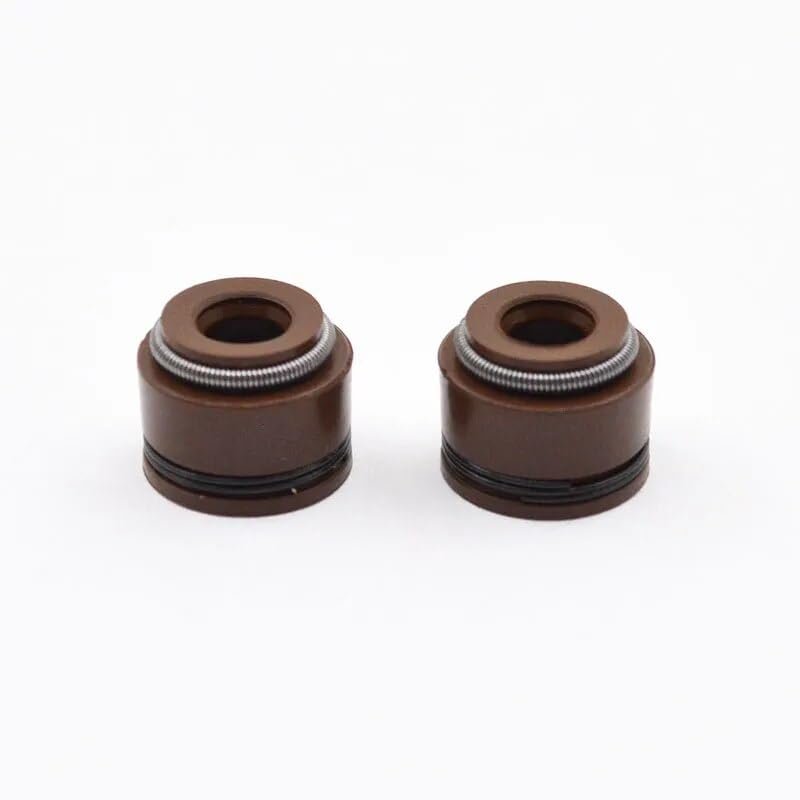Motorcycle Engine Valve Intake Exhaust Stem Valve Guide Oil Seal for H CBF125 CBF 125 KVX (Color : Lavender)