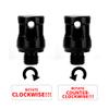 Mokiton Rearview Mirror Hole Blanking Plugs Screws Kit Compatible with YAMAHA MT-07 FZ07 2014-2023 | M10x1.25 Mirror Hole Plugs Holder Caps MT07 MT 07 FZ-07 Accessories (black) view 3
