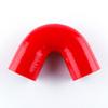 JOIUYOLJ 135 degree elbow Silicone Hose Coupler ID 0.31 inch8mmfor Universal Turbo Intercooler Direct Air Intake Pipe Reinforced 4-Ply 5.4mm (135-ID8) view 1