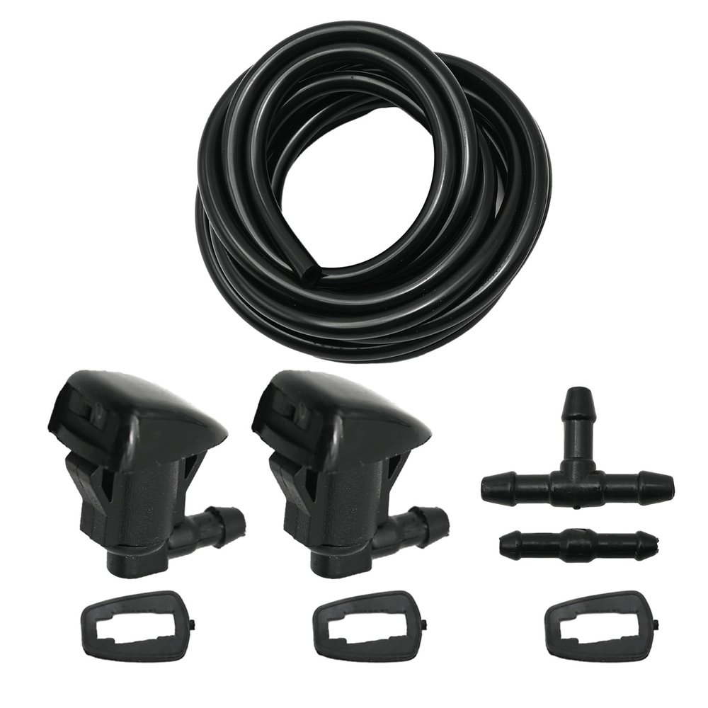 DUZFOREI Windshield Washer Squirter Nozzle Kit Spray Jet Kit 55079049AA Replacement for Jeep Grand Cherokee Chevrolet Malibu Pontiac G6 Saturn Aura