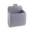 FAVOMOTO 2pcs Car Vent Storage Organizer Case Leather Cellphone Holder for Auto Grey Compact Design for Easy Installation for Phones Pens and More view 2