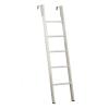 BXKCFYBSQ White Bunk Bed Ladder Loft Bed Ladder, RV Bunk Bed Ladder with Adjustable Hooks, Suitable for Home/Dorm/Apartment, Load 150kg/330lbs (Size : 1.55m/61 Inch) view 1