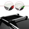 accessorypart Compatible with Renault Captur II 2019-2024 Cross Bar ACE-2 Roof Racks Car Top Luggage Carrier Rails Grey view 2