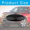 Lecctso 9 Inch Front Grill Rear Tailgate Emblem, Grille Emblem, Rear Tailgate American Flag Emblem Badge, Car Accessories Aluminum Overlay American Flag Badge Sticker for Ford F150 F250 F350 view 2