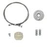 VIP KROM for Mercedes E Class W210 S210 E300 E320 E420 E430 E55 AMG Windows Regulator Repair Kits Rear Right or Left passenge (Left) view 1