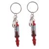 SOESFOUFU 2pcs Keychain Pendant Durable Auto Part Model Key Holder Ring Spring Design for Car Lovers Easy to Use and Reliable Key Hanging Accessories view 1