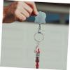 SOESFOUFU 2pcs Keychain Pendant Durable Auto Part Model Key Holder Ring Spring Design for Car Lovers Easy to Use and Reliable Key Hanging Accessories view 2
