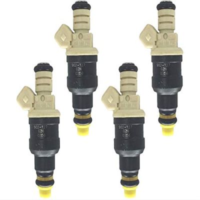 Fuel Injector Kit - 4 Piece - Compatible with 1987-1996 Ford F-350