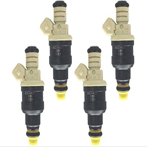 Fuel Injector Kit - 4 Piece - Compatible with 1987-1996 Ford F-350
