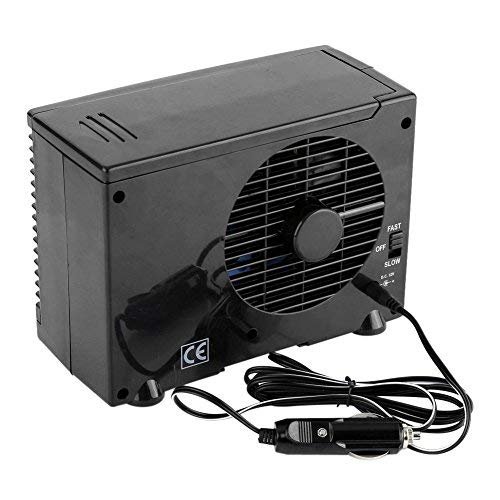Car Truck Air Cooler, Portable 12V Car Truck Evaporative Water Cooling Air Fan for SUV, RV, Vehicles