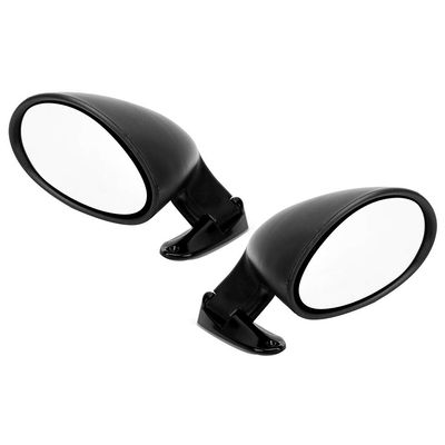 Car Rearview Mirror Black Retro for Safer Trip