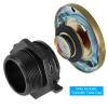 Transfer Tank Vented Fuel Diesel Tank Cap,Venting Pressure Fuel Gas Cap for 2 Inch Base,Diesel Transfer Fill Lid for Auxiliary/Storage Truck Tool Box-Only Include Fill Lid view 4