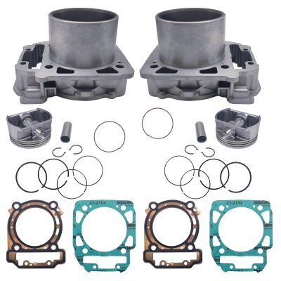 Glintique OEM 2 Sets Cylinder Kit for Stels Guepard Rosomaha Viking Ermak 800 Enduro 400 ATV 100402-001-0000 LU049838 100401-800-0000 LU072405 Accessories