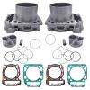 Glintique OEM 2 Sets Cylinder Kit for Stels Guepard Rosomaha Viking Ermak 800 Enduro 400 ATV 100402-001-0000 LU049838 100401-800-0000 LU072405 Accessories view 1