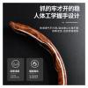 Car Steering Wheel Cover for Car Steering Wheel Cover Mahogany Grain Car Accessories Comfortable Feel Easy to Install (Color : 1#) view 3