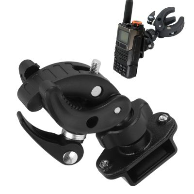 Pomya Walkie Talkie Bracket, Adjustable Handheld Radio Bike Holder Compatible for, for, for, for for for
