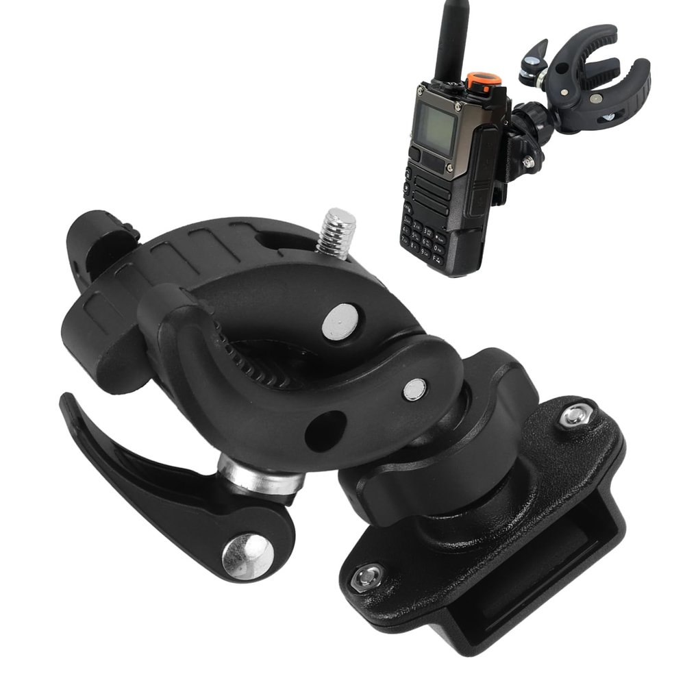 Pomya Walkie Talkie Bracket, Adjustable Handheld Radio Bike Holder Compatible for, for, for, for for for