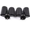 Konforhom For Land Rover Defender 90 110 2020-2024 Black Carbon Fiber Rear Exhaust Pipe Muffler Tips view 4