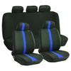 GRIRIW 9pcs Auto Seat Cover Set Car Interior Styling Protector Blue Breathable Dirt-Resistant Full Seat Covers for Cars Easy to Clean and Comfortable for Seasons view 1
