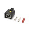 Milkweed Multi-Purpose 2 Pin Female Automotive Ignition Coil Wire Harness Damper Plug 09441292 Waterproof Auto Connector 9441292 DJ7026CA-3.5-21 (Size : 5 Sets) view 1
