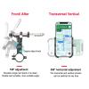 Bike Phone Holder- Bicycle Handlebar Cell Phone Mount - 360Rotation Phone Holder Compatible with iPhone 15 14 13 12 11 Pro Max, Samsung, Huawei, 4-7 Inch Smartphones (clamp handlebar style) view 3