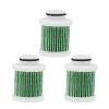 Saihisday 6D8-24563-00-00 Fuel Filter Element Replacement for Yamaha F30 F40 F50 F60 F70 F75 F90 F115 LF115 T50 T60 50HP - 90HP 4-Stroke Outboard Motor 2006 and Up(3PCS) view 1