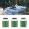 Saihisday 6D8-24563-00-00 Fuel Filter Element Replacement for Yamaha F30 F40 F50 F60 F70 F75 F90 F115 LF115 T50 T60 50HP - 90HP 4-Stroke Outboard Motor 2006 and Up(3PCS) view 2