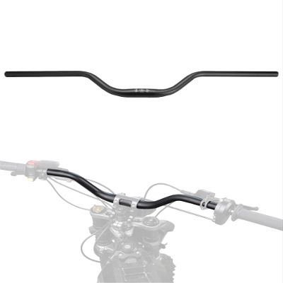 BAOUFF 7/8" Riser Handlebar for Electric Dirt Bike,4MM Thickness 7075 Aluminum 31.8MM and 22MM Tall Bar for Surron Light Bee S and X/Talaria Sting MX3 and R MX4/E Ride Pro S SS SR-Black