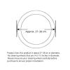 Car Steering Wheel Cover for Car Steering Wheel Cover Liquid Silicone Car Accessories Fashionable and Beautiful (Color : 6#) view 2