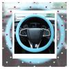Car Steering Wheel Cover for Car Steering Wheel Cover Liquid Silicone Car Accessories Fashionable and Beautiful (Color : 6#) view 4