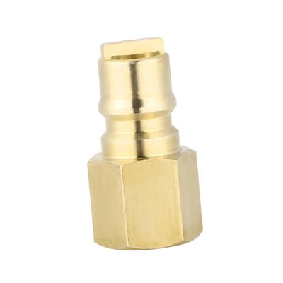 Male Iron Thread Flexible Tap Adapters Hose Connector Fittings Set,Air Line Connectors Hose Fitting Quick Connectors Air Coupler and Plug Set, jointer hose pipe 3/8 inch shutoff connector valve quick