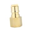 Male Iron Thread Flexible Tap Adapters Hose Connector Fittings Set,Air Line Connectors Hose Fitting Quick Connectors Air Coupler and Plug Set, jointer hose pipe 3/8 inch shutoff connector valve quick view 1