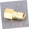 Male Iron Thread Flexible Tap Adapters Hose Connector Fittings Set,Air Line Connectors Hose Fitting Quick Connectors Air Coupler and Plug Set, jointer hose pipe 3/8 inch shutoff connector valve quick view 4
