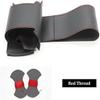 DIY Artificial Leather Steering Wheel Cover Hand-Stitched,for Rapid for Spaceback 2016,Black Leather Car Steering Wheel Cover view 3